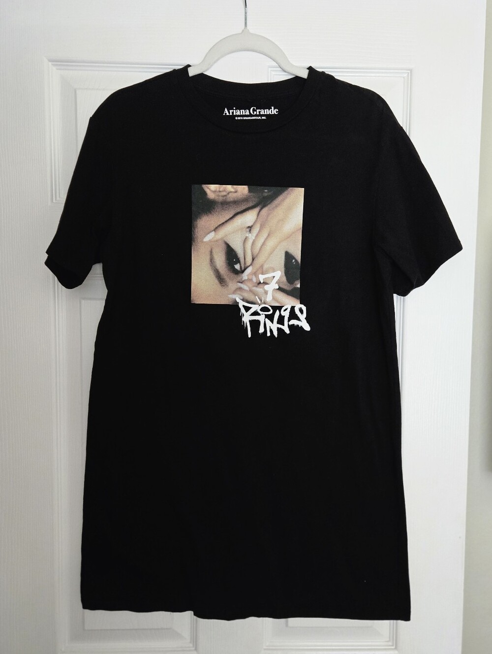 H&M Divided x Ariana Grande "7 Rings" Graphic T-Shirt Dress